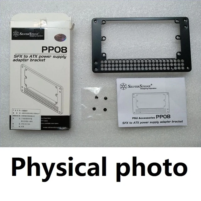 Alt view image 9 of 9 - SFX to ATX Power Supply Bracket for PP08 SFX/SFX-L to ATX Power Supply Chassis position Conversion board
