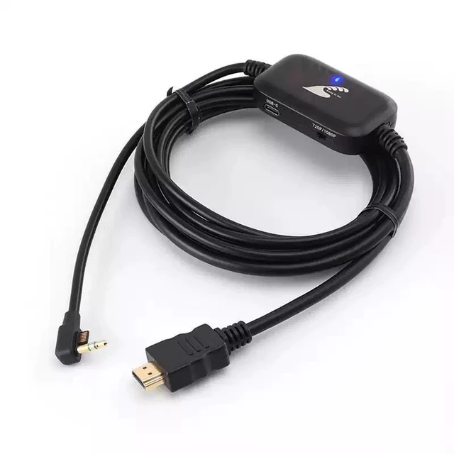 Alt view image 8 of 14 - ENFAIN PSP 2000 / 3000 to HDMI Cable 3M HD Video Converter Cable, PSP to TV/Monitor HDMI Adapter (SV Version)