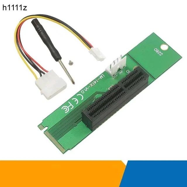 Alt view image 6 of 10 - Profession Wholesale NGFF M2 to PCI-e 4x Slot Riser Card M key M.2 SSD Port to PCI Express adapter Convertor