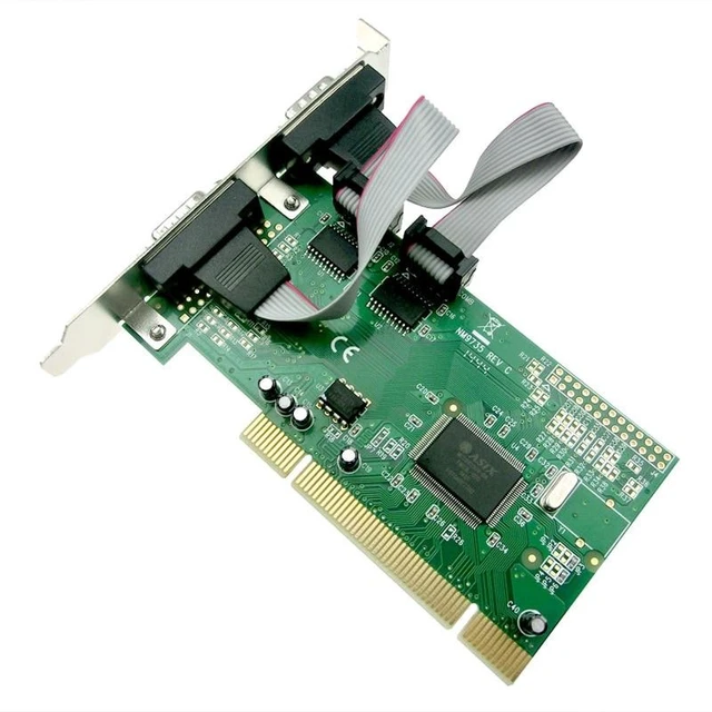 Alt view image 6 of 6 - PCI Serial Port Card PCI To 2 Ports RS232 COM Converter Card