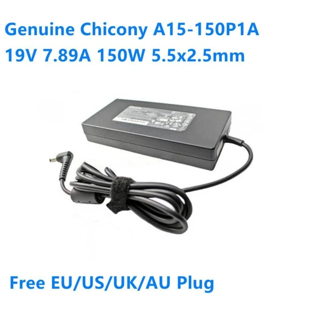 Alt view image 5 of 6 - Chicony A15-150P1A 19V 7.89A 150W A150A010L AC Adapter For CLEVO W650KK1 P955EP6 P950HP6 Laptop Power Supply Charger