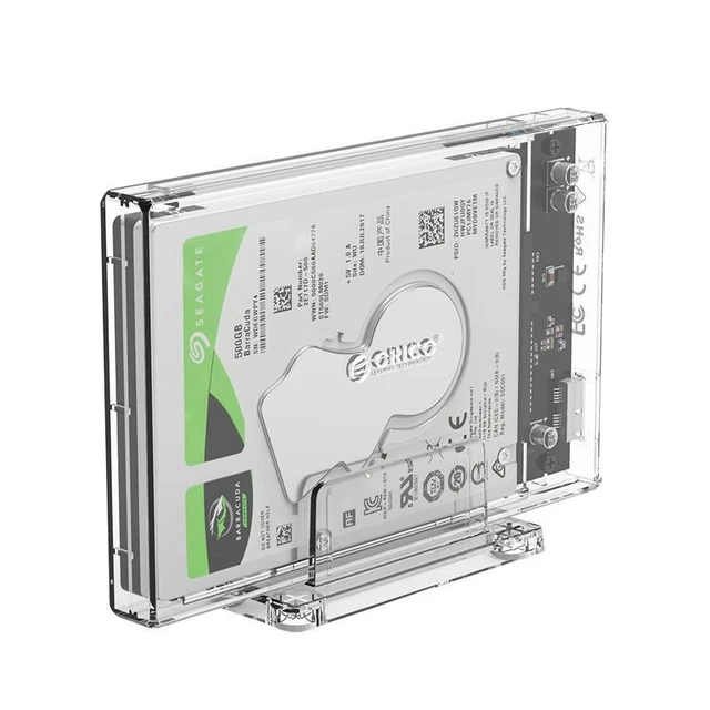 Alt view image 10 of 11 - 2159U3 USB3.0 SATA 2.5 Inch HDD SSD Hard Drive Enclosure External Case Support UASP
