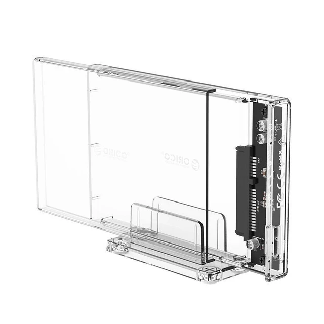 Alt view image 11 of 11 - 2159U3 USB3.0 SATA 2.5 Inch HDD SSD Hard Drive Enclosure External Case Support UASP