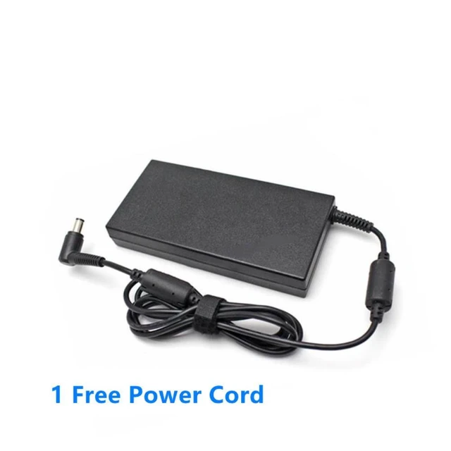 Alt view image 8 of 8 - 19.5V 9.23A 180W BAA81950 Power Supply AC Adapter For DARFON MSI GE75 GE63 GL73 GP63 GF65 8RE ADP-180MB K Laptop Charger