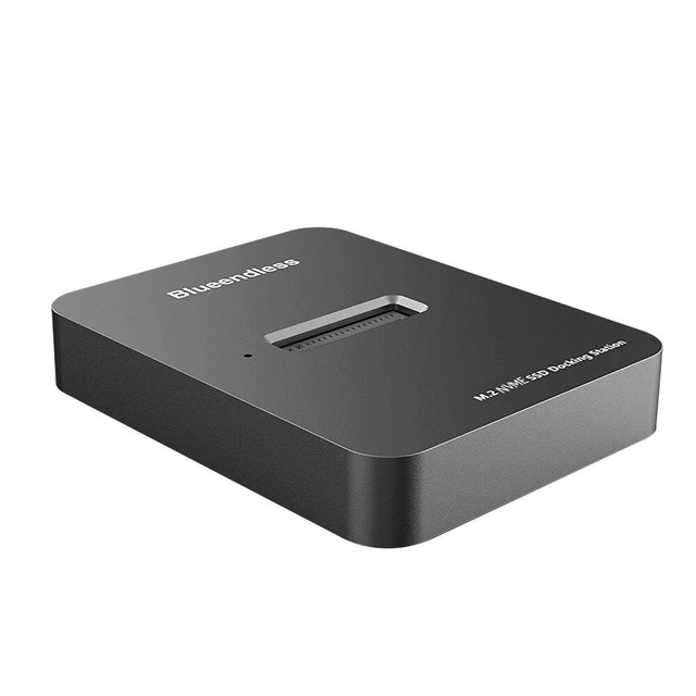 Alt view image 12 of 12 - Type-C to M.2 NVME/SATA External Hard Drive Docking Station SSD Hard Drive Enclosure for Mobile Phone PC Laptop