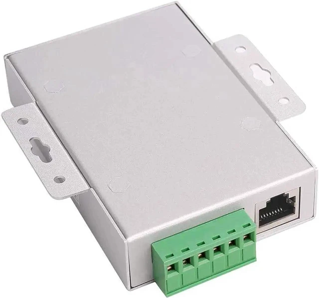 Alt view image 9 of 12 - DTECH Bi-Directional Active RS232 to RS485 RS422 Serial Converter with Surge Protection 600W 15KV ESD DB9 to RJ45 Phoenix Contacts Adapter Power Supply TX RX LEDs for Long Haul Data Communication