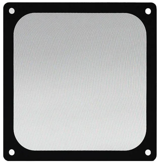 Alt view image 6 of 8 - 12CM Magnetic Frame Black Mesh Dust Filter PC Cooler Fan Filter with Magnet , 120x120mm Dustproof Computer Case Cover