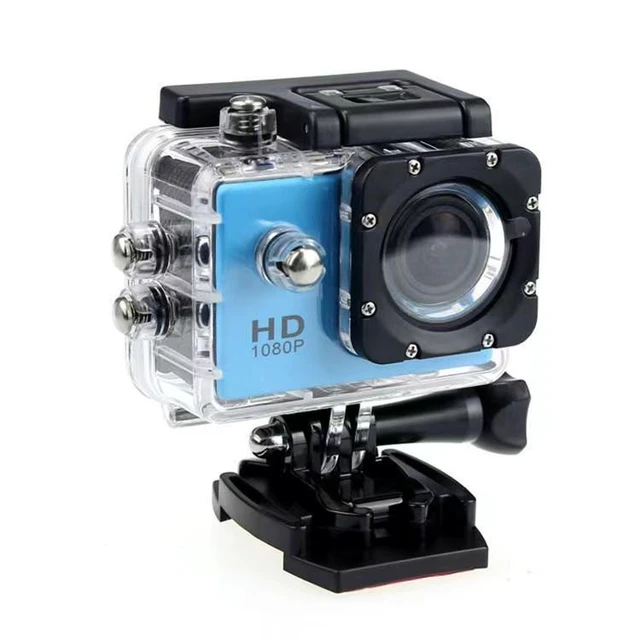 Alt view image 12 of 14 - D600 Action Camera HD Waterproof Mini DV, Outdoor Cycling Helmet Cam, Sports Recorder