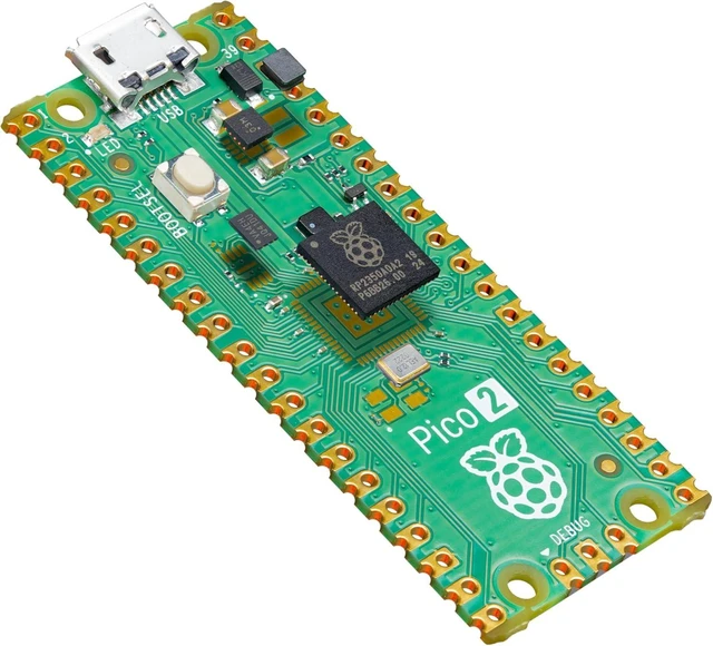 Alt view image 5 of 6 - Raspberry Pi Pico 2 520 KB on-chip SRAM; 4 MB on-board QSPI flash