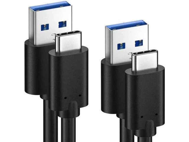 Alt view image 2 of 2 - FOR USB Type C Cable 3.3 Feet, 2-Pack USB C to USB 3.0 Cable with 56k Ohm Pull-up Resistor, Compatible For S10E, S10