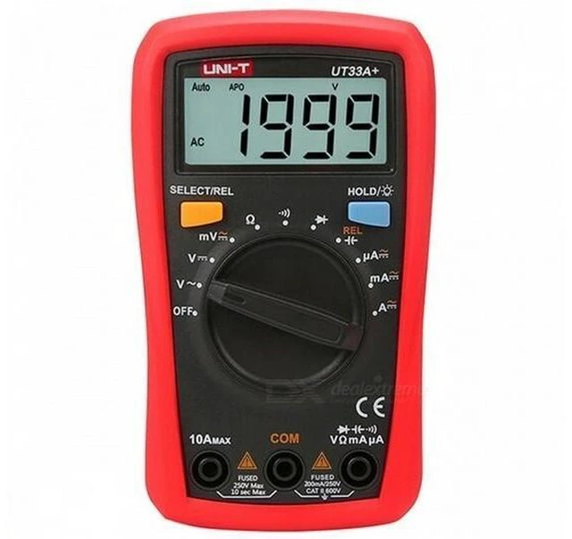 Alt view image 11 of 11 - UNI-T UT33A+ Portable Digital Multimeter