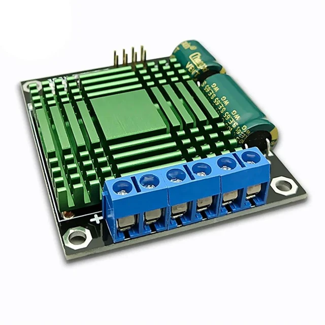 Alt view image 5 of 6 - Dual PWM DC Motor Driver Module Speed Controller High Power H-Bridge Board Module H-Bridge Board Module