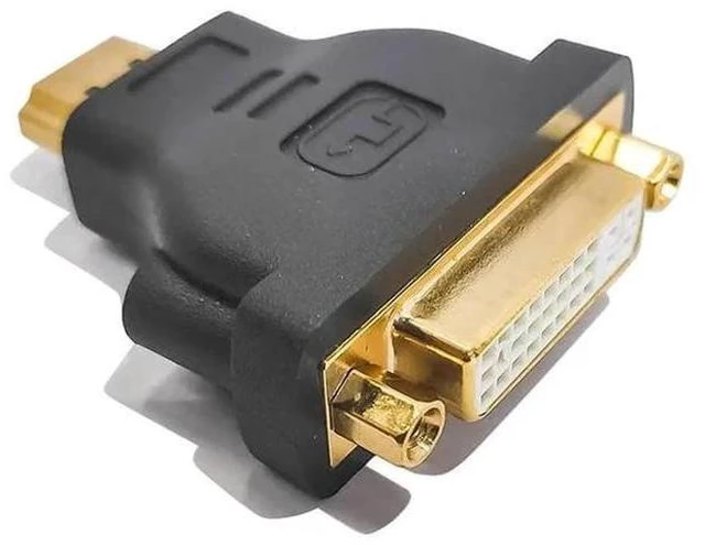 Alt view image 8 of 13 - with HDMI to DVI Cable Adapter Female to Male Plug 1080P HDTV Projector Monitor DVI 24+5 Converter Laptop TV Box Video Connector