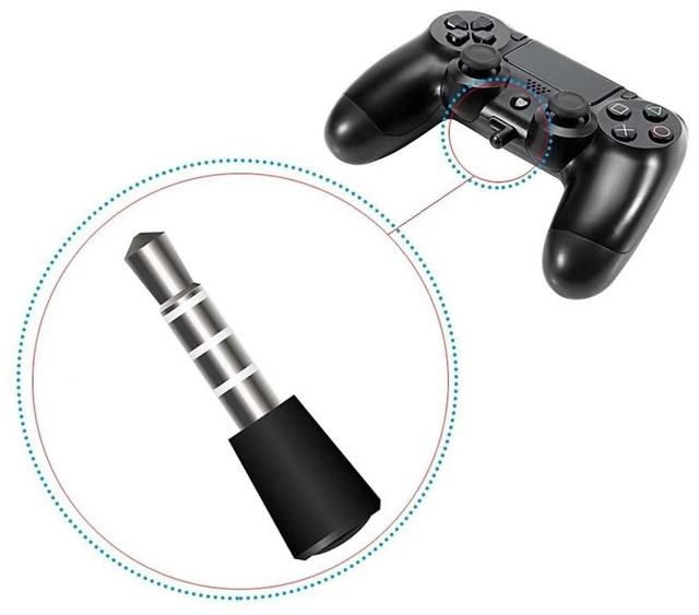 Alt view image 9 of 12 - Bluetooth Receiver Wireless Headset Headphone Adapter with Mic Bluetooth 4.0 Dongle USB Adapter USB Dongle for PS4 Black