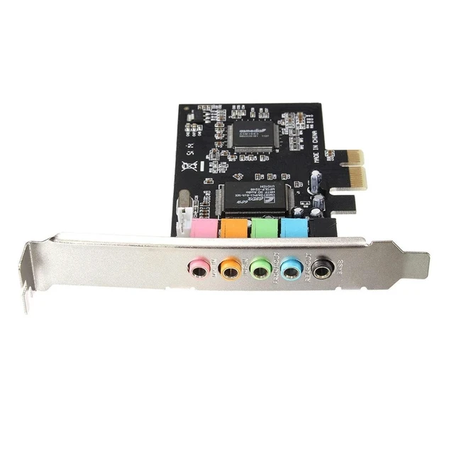 Alt view image 8 of 9 - PCI Express PCI E 5.1 Channel 3D Audio 6 Channels Digital Sound Card For win XP