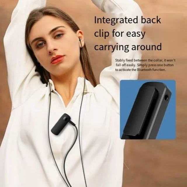 Alt view image 6 of 8 - Wireless Car Bluetooth Receiver 5.4 2-in-1 Stereo Clip-on Transmitter & Receiver, Audio Bluetooth Adapter