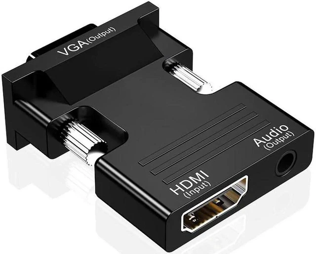 Alt view image 11 of 12 - DIXSG Hot Low Power Portable Digital-to-analog Converter Box Adapter HDM/Mini HDMI/Micro HDMI to VGA Audio Video For DVD PC Laptop