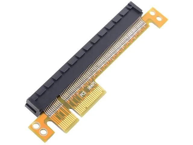Alt view image 8 of 14 - PCI-E Express 4X to 16x Extender Converter Riser Card Adapter Male to Female