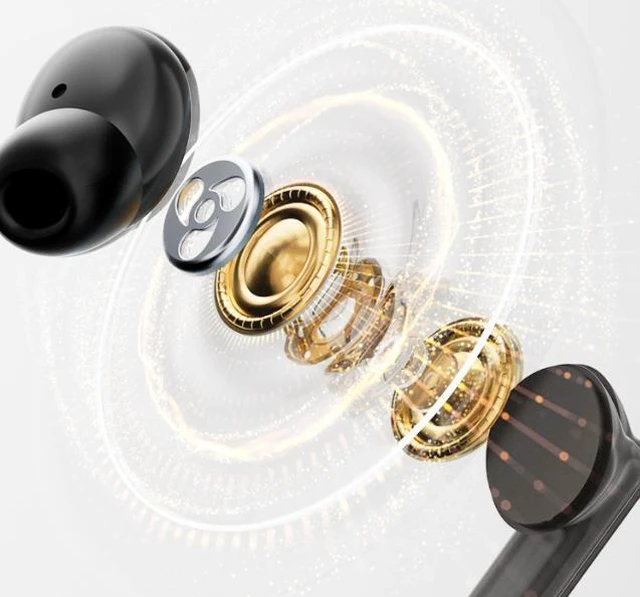 Alt view image 6 of 8 - Y92 Wireless Bluetooth Headset 6-Mic Hybrid ANC + ENC, Bluetooth 6.0, LED Display, 300mAh Charging Case, Low-Latency Gaming Earbuds