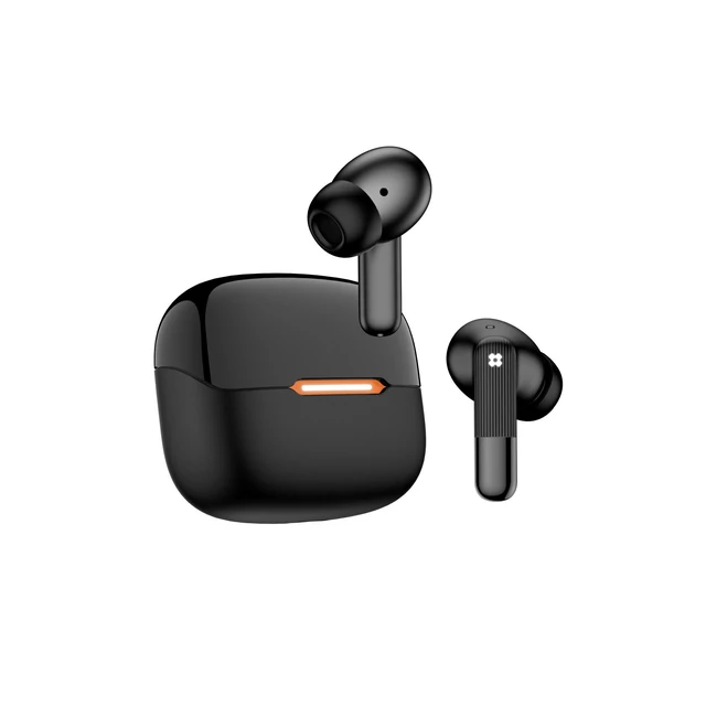Alt view image 5 of 8 - M82 Wireless Bluetooth Headset 6-Mic Dual Hybrid ANC + ENC, Spatial Audio, Bluetooth 5.4, IPX5, 30H Battery, Hi-Fi TWS Earbuds