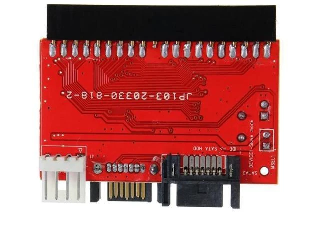 Alt view image 8 of 12 - 2 in 1 IDE to SATA / SATA to IDE Adapter Converter 3.5" 40pin for DVD CD HDD Bidirectional Transfer for PC SATA Data Cable