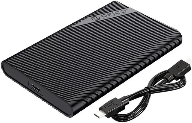 Alt view image 7 of 12 - 2.5 Inch HDD Case SATA to USB 3.0 5Gbps 4TB HDD SSD Enclosure Support UASP HD External Hard Disk Box for 7-9.5mm HDD Box