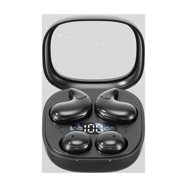 Alt view image 8 of 12 - M126 2-in-1 Dual Wireless Sleep Bluetooth Headset Mini Ultra-Small Design, Long Battery Life, High Sound Quality, Low Latency, Bluetooth 5.4