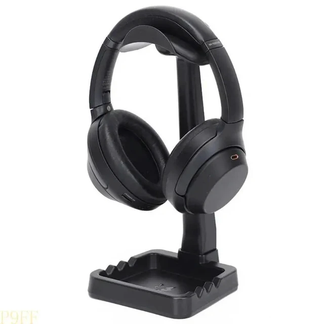 Alt view image 9 of 11 - Headphone Stand With Detachable Cable Clip And Phone Dock For All Gaming Headsets And Desktop Accessories
