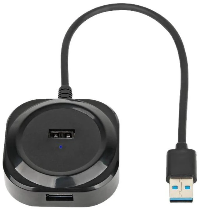 Alt view image 5 of 8 - USB 3.0 Hub 4-Port Type-C to USB 3.0 Splitter, High-Speed 5Gbps Data Transfer, Multi-Port Expander for Laptop/PC/MacBook/Phone, Plug-and-Play