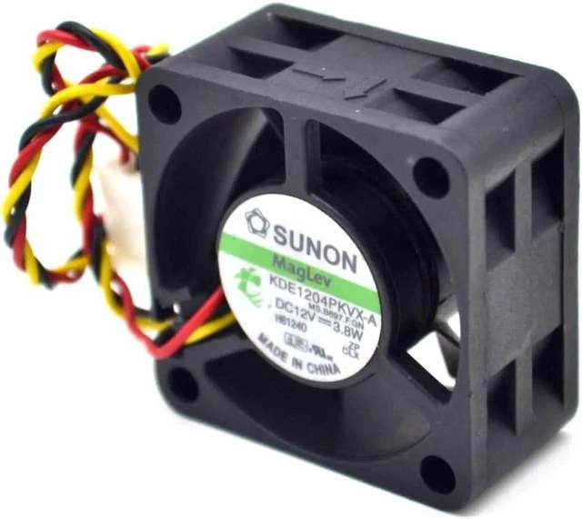 Alt view image 12 of 12 - orginal KDE1204PKVX-A 4020 4cm 40mm 12v 3.8W switch fan power supply cooling fan 40*40*20MM for SUNON