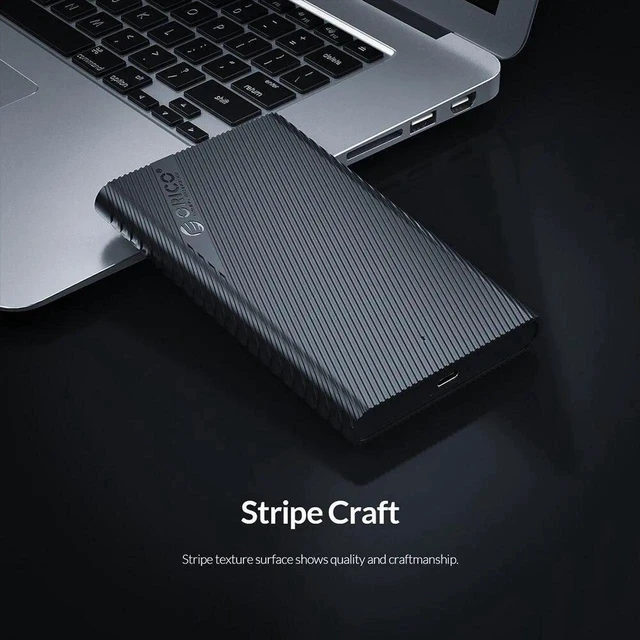 Alt view image 12 of 12 - 2.5 Inch HDD Case SATA to USB 3.0 5Gbps 4TB HDD SSD Enclosure Support UASP HD External Hard Disk Box for 7-9.5mm HDD Box