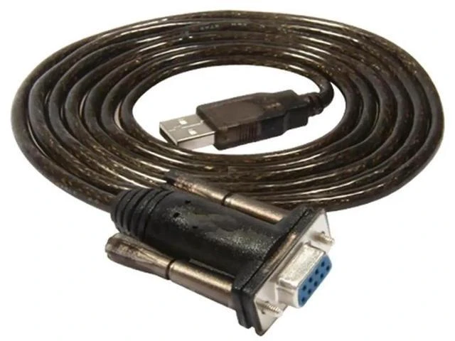 Alt view image 2 of 2 - FOR USB to RS232 female COM Port Serial DB9 Pin Cable Adapter for Win10 Win8 X 10.6 USB RS232 cable pl2303