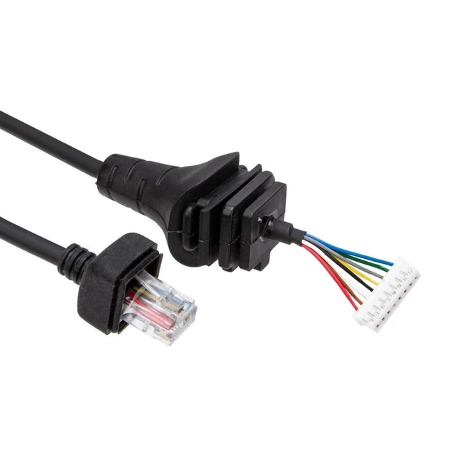 Alt view image 13 of 13 - 8 Pin HM-152 Mic Handheld Radio Speaker Microphone PU Cable For ICOM IC-2820H IC2825E Walkie Talkie