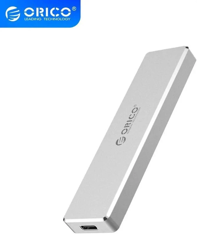 Alt view image 7 of 12 - M2 SSD Case NVME USB C 10Gbps Support UASP USB3.1 Gen2 Type C M.2 SSD Enclosure for NVME PCIE NGFF SATA M/B Key SSD Disk