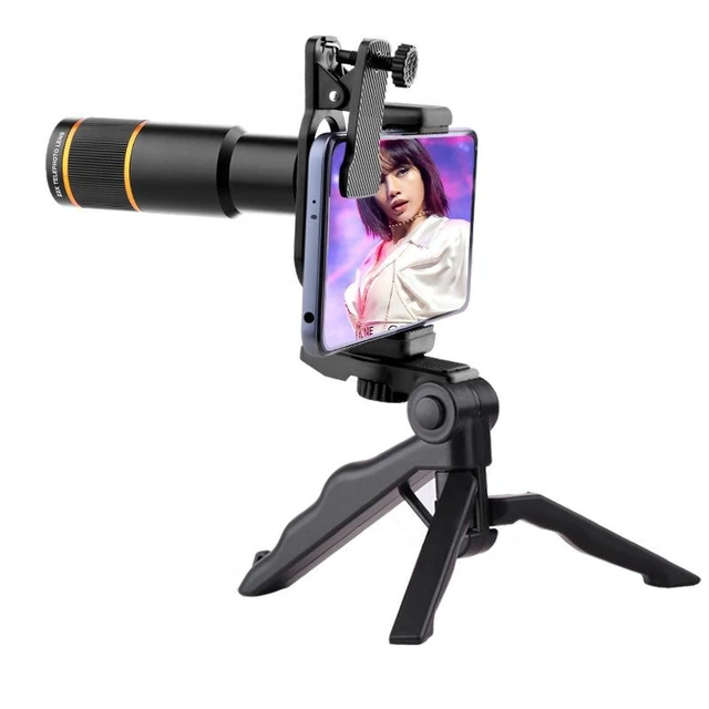 Alt view image 9 of 12 - 22X Telephoto Lens for Phone High-Power Zoom, Concert Binoculars, Telescope Attachment, Metal Build, Optical Glass
