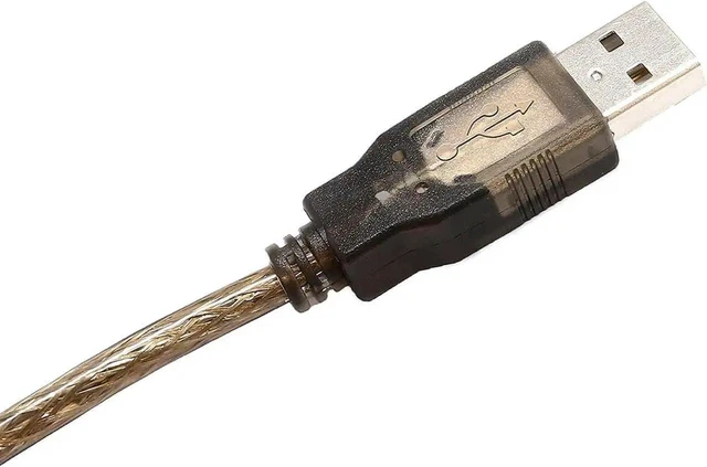 Alt view image 11 of 14 - WISDUM 2.0 to RS232 DB9 Male Serial Cable DI Chipset 1.5M USB Legacy Adapter