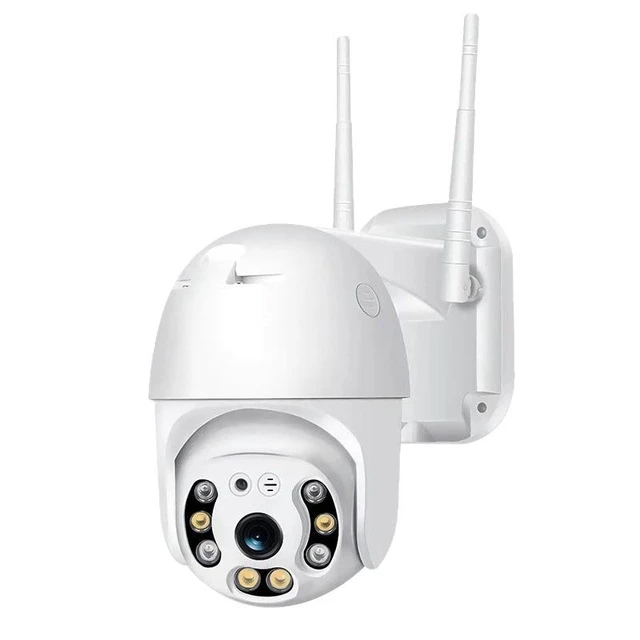 Alt view image 5 of 8 - A6 1080P Home Security Wireless Camera Indoor/Outdoor, HD Night Vision, P2P WiFi, Two-Way Audio, IP65 Waterproof, Motion Alert