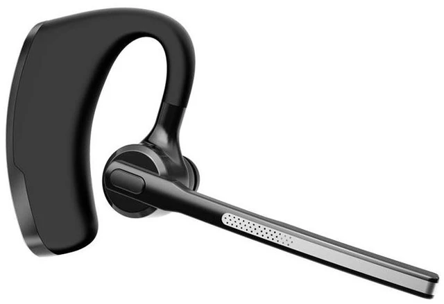 Alt view image 6 of 10 - DBS Qualcomm Bluetooth Headset Dual-Mic ENC Noise Cancelling, Over-Ear, Mono, 8H+ Battery, Business, BT5.3