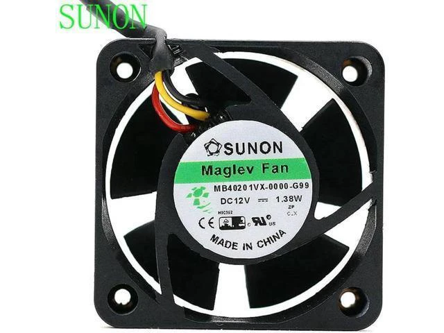 Alt view image 7 of 12 - For Sunon MB40201VX-0000-G99 40*40*20MM 4CM DC12V 1.38W Speed Signal case axial cooling fan