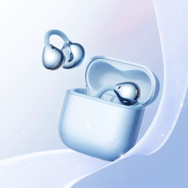 Alt view image 6 of 10 - M169 Clip-On Bluetooth Headset Open-Ear Design, Digital Display, Bluetooth 6.0, 11mm Driver, AAC/SBC, for Sports & Daily Use