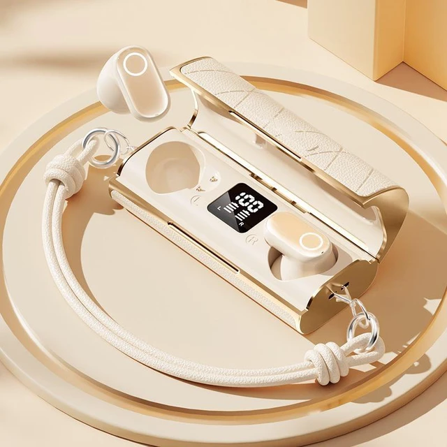 Alt view image 10 of 12 - M103 Bone Conduction In-Ear Bluetooth Headset Ultra-Long Battery Life, Noise Cancelling, Wireless, Bluetooth 5.4