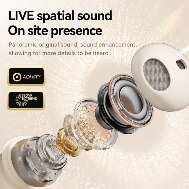 Alt view image 9 of 12 - M103 Bone Conduction In-Ear Bluetooth Headset Ultra-Long Battery Life, Noise Cancelling, Wireless, Bluetooth 5.4