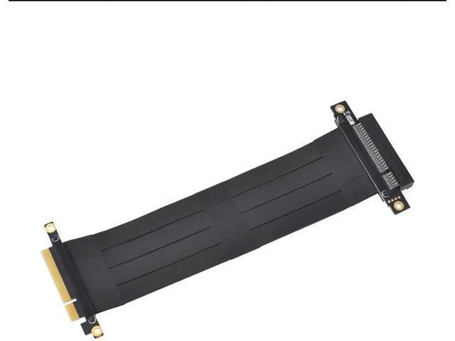 Alt view image 12 of 12 - Add On Card PCIE/PCI-E Riser Card PCI Express Extension Cable Riser PCI E 8X Male to 8X Female Riser Cable for BTC Mining