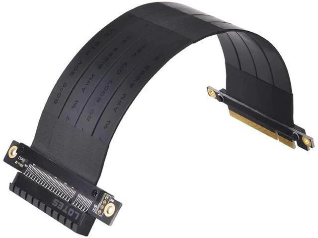 Alt view image 11 of 12 - Add On Card PCIE/PCI-E Riser Card PCI Express Extension Cable Riser PCI E 8X Male to 8X Female Riser Cable for BTC Mining