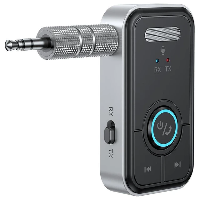 Alt view image 5 of 8 - 2-in-1 Bluetooth 5.3 Receiver & Transmitter Wireless Audio Adapter for Car, Speaker, Amplifier 3.5mm Aux Auxiliary Audio Converter