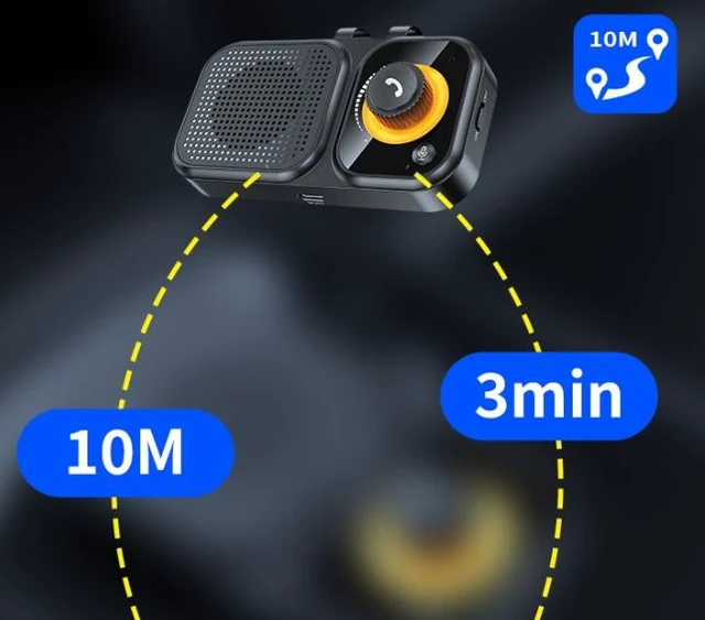 Alt view image 8 of 9 - BT17 Sun Visor Bluetooth Car Kit, 5.4 Hands-Free Speaker with 3W Speaker Vibration Auto-On, Siri/Google Voice Assistant, 12H Battery, 90 Days Standby For Car Truck SUV