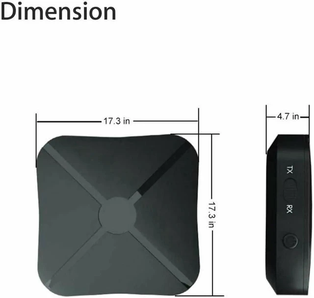 Alt view image 9 of 14 - 2in1 Bluetooth Transmitter &Receiver Wireless Home Music TV Stereo Audio Adapter