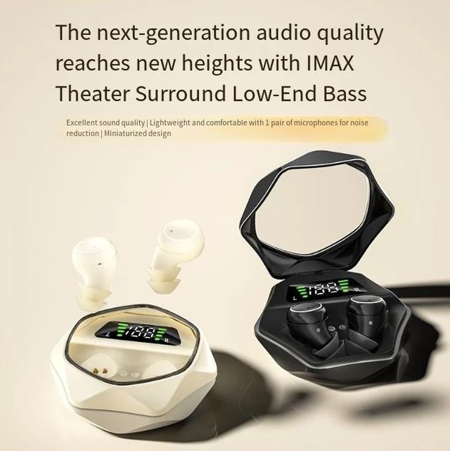 Alt view image 10 of 10 - MINI17A Bluetooth Headset Comfortable Pain-Free Fit, Ultra-Mini Sleep Headphones, Wireless Earbuds, Bluetooth 5.4