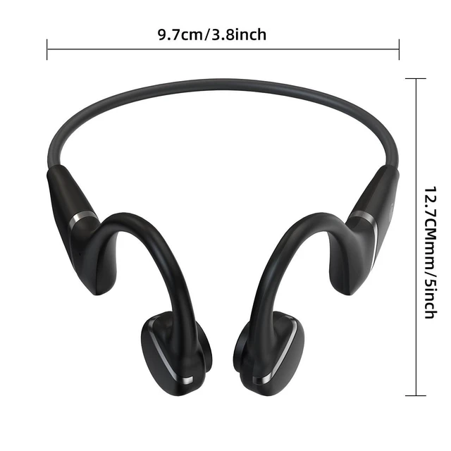 Alt view image 8 of 12 - Bone Conduction Open-Ear Sports Headphones 32GB MP3, IPX5 Waterproof, Bluetooth 5.3, 8H Battery, Dual-Device Connection