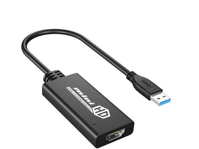 Alt view image 7 of 12 - USB to HDMI Adapter, 1080P HD Audio Video Cable Converter, USB 3.0 to HDMI for Multiple Monitors, Compatible with Windows 10/8.1/8/7 (Not Support Vista,LINUX)
